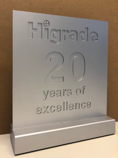 Higrade 20th Anniversary